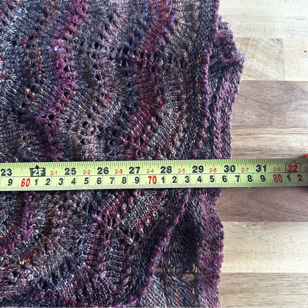 CJ Banks Multicolor Knit Open-Front Cardigan Sweater size 2X - Picture 9 of 10